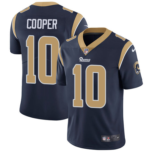 Nike Rams #10 Pharoh Cooper Navy Blue Team Color Men's Stitched NFL Vapor Untouchable Limited Jersey